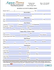 Business Account Application